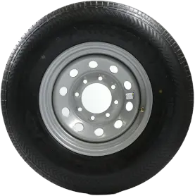 ST235/80R16 radial tire - 8-Lug steel mod wheel - Load Range E