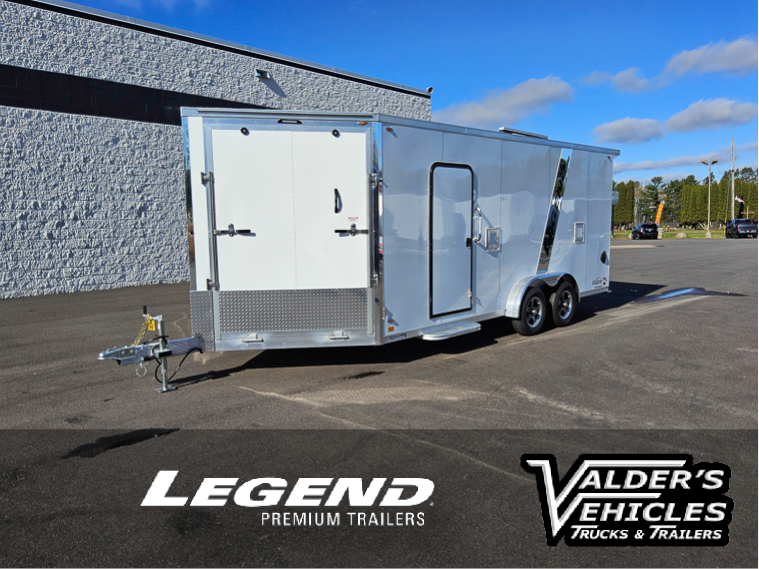 2027 Legend 7.5X18+5 EXPLORER ENCLOSED SNOWMOBILE TRAILER Enclosed Trailer